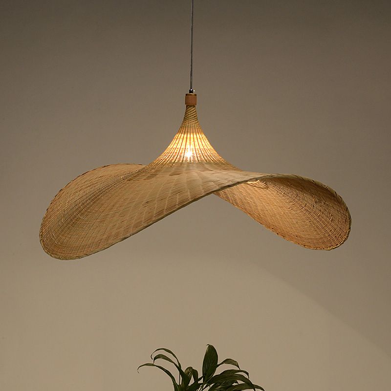 Rattan hängende Licht moderne Stil Pendent Lighting Feature für Wohnzimmer