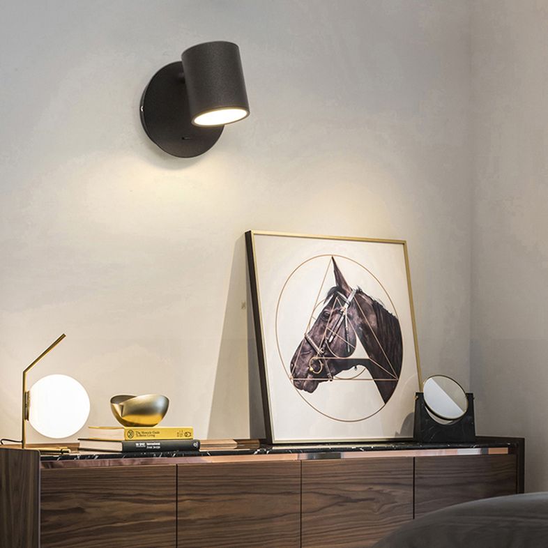 Acrylic Modern Reading Wall Sconce 1-Light Wall Mounted Lighting for Bedroom