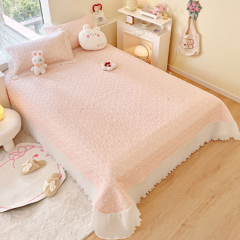 Floral Pattern Bed Sheets Polyester Soft Breathable Non-Pilling Sheet Set