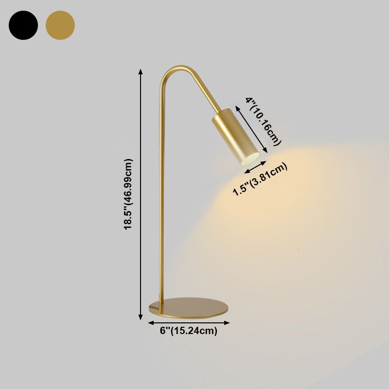 Postmoderne tafellamp Minimalistisch metalen LED Night Stand Light voor zitkamer slaapkamer