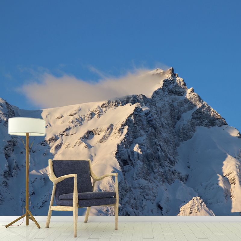 Alpine Wall Covering Water Resistant Mural Wallpaper for Home Decoration