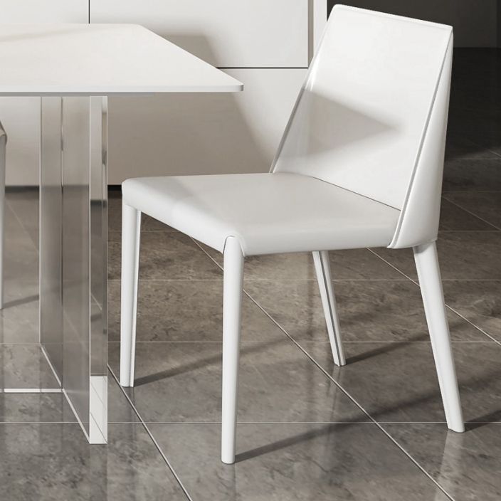 Contemporary Style Rectangle Table Set 1/4/7 Pieces Dining Set for Kitchen