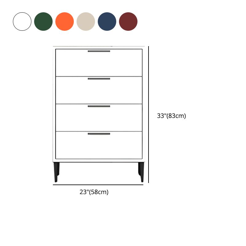 Modern Chest with 3/4/5 Drawers Accent Chest for Living Room