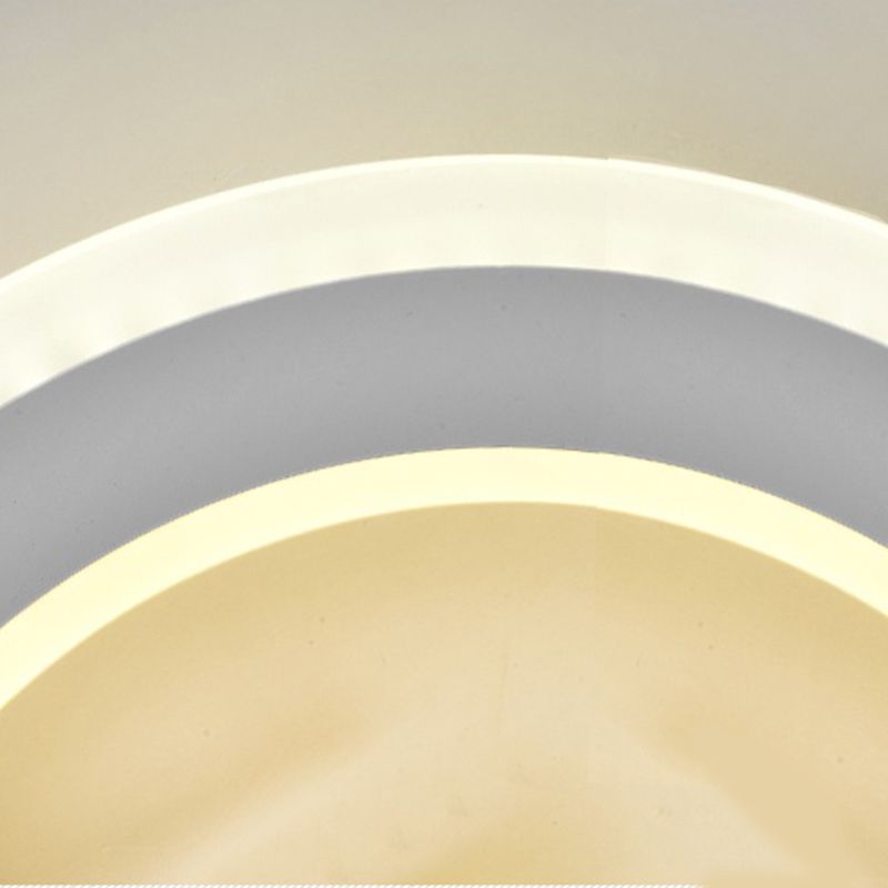 Metalen SCONCE LICHT CARToon -vormige wandbevestiging Lichtbeveiliging voor slaapkamerfoyer