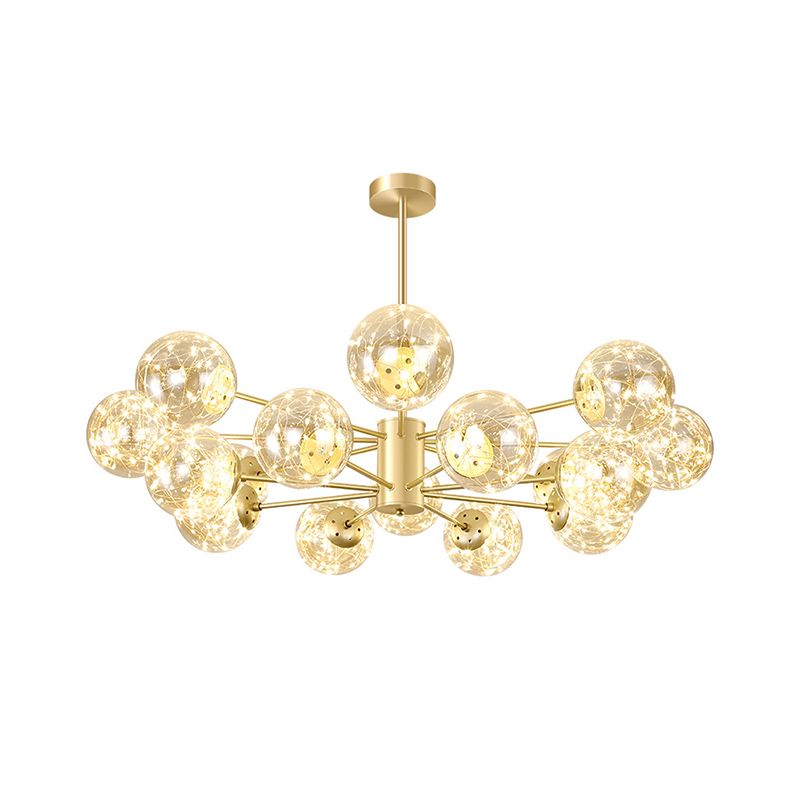 Lumo a LEDELIE RADIALE Luce contemporanea Metallic Soggio
