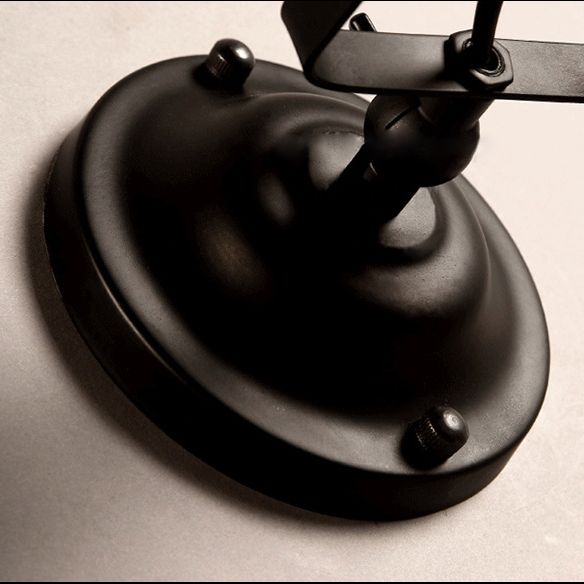 Amerikanischer Land Industriestil zylindrischem Wandleuchel Leuchte Metal 1 Leichte Leuchten