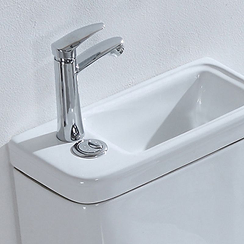Contemporary One Piece Flush Toilet Seat Included Urine Toilet for Bathroom