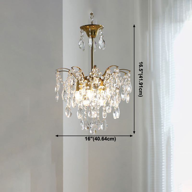 Traditionelle Kronleuchterleuchten mehrköpfige Suspensionshänger-Anhängerlampen für Wohnzimmer