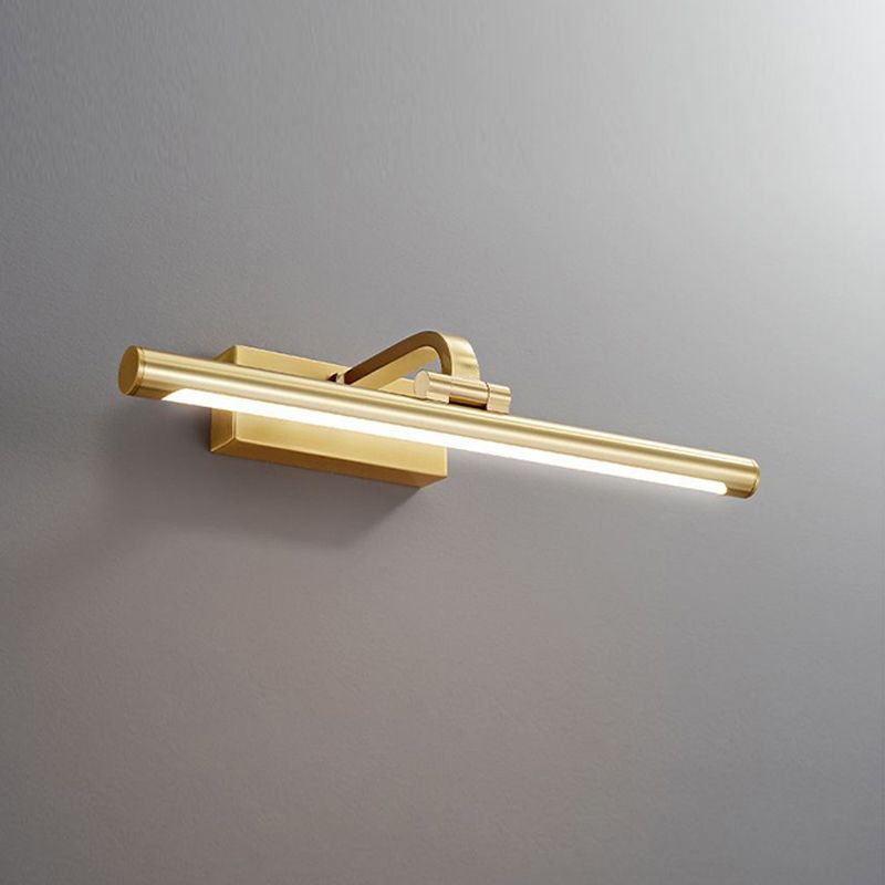 American Style Brass Vanity Light Strip 1 Light LED Mirror Light pour la salle de bain