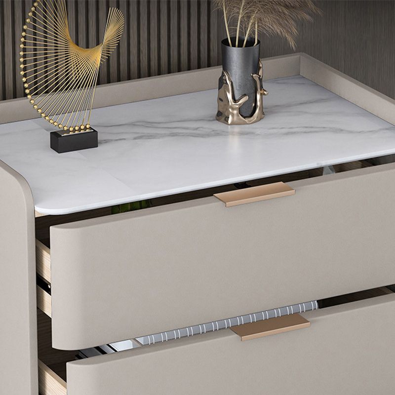 15.74" Wide Modern Accent Chest with 3/4/5 Drawers Straight Legs Chest