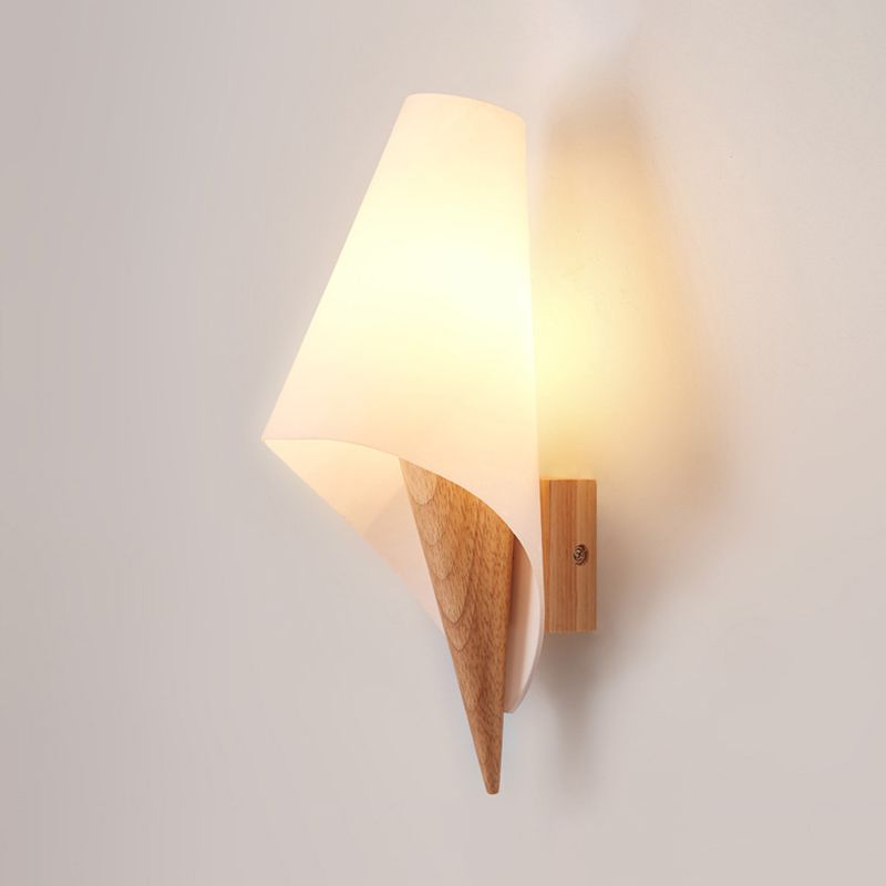 Modern Unique Shape Wall Mount Light Fixture 1 Light Wall Mounted Lighting for Living Room