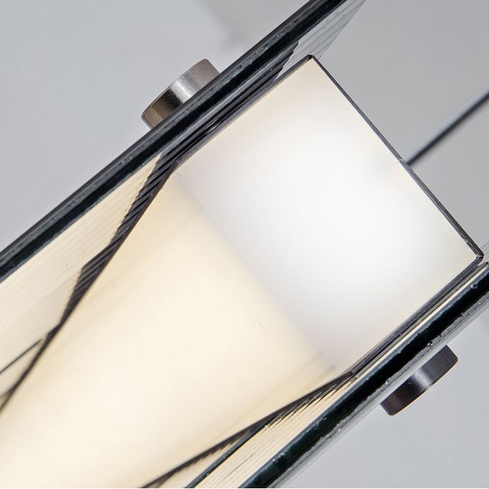 Modern LED Hanging Light Black Island Light Fixture for Dining Room