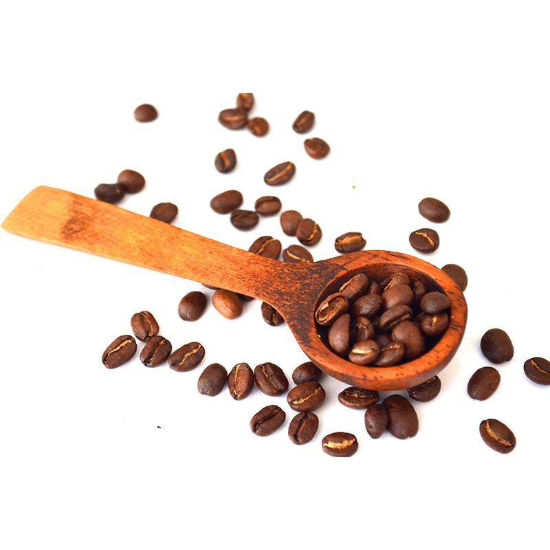 Coffee Beans Mural Wallpaper Contemporary Style Mildew Resistant Commerce Shop Decoration