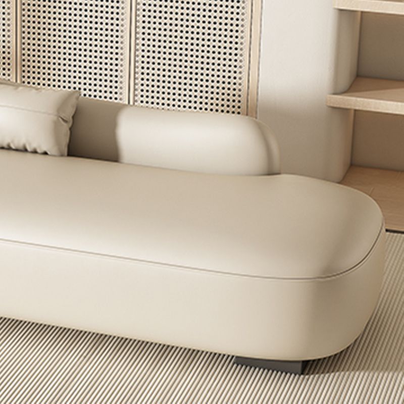 Scandinavian Upholstered Chaise Lounge Couch Leather Chaise Lounge Chair