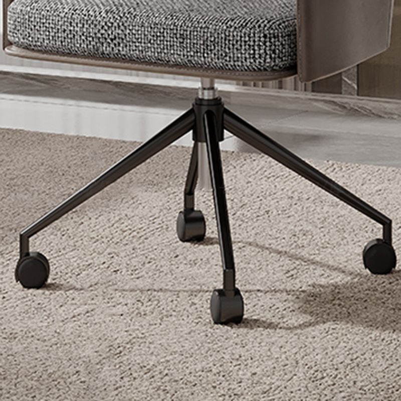 Mid Back Office Chair Contemporary Swivel Rolling Task Chair