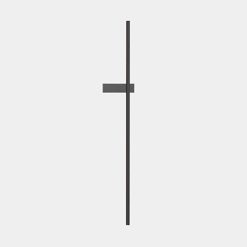 Linear Shape Metal Wall Light Modern Style 1 Light Wall Mount Light