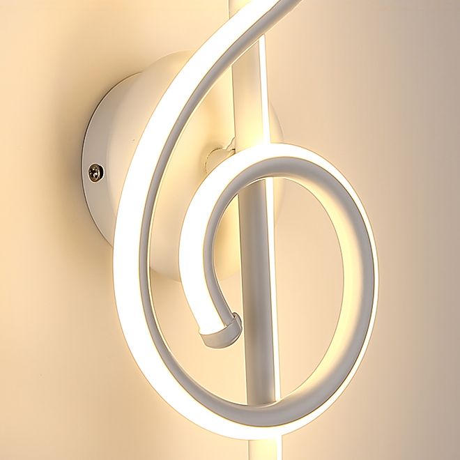 Diconcesos de apliques de pared de estilo moderno 1 Light Fonces para dormitorio de dormitorio