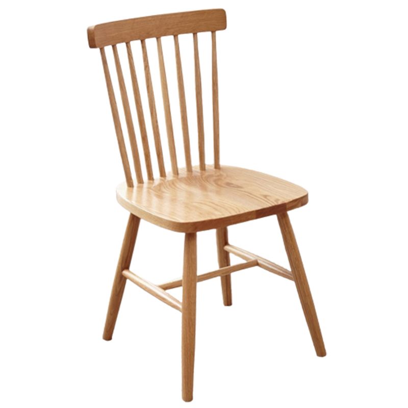 Oak Solid Wood Dining Chair Traditional Dining Room Chair for Home