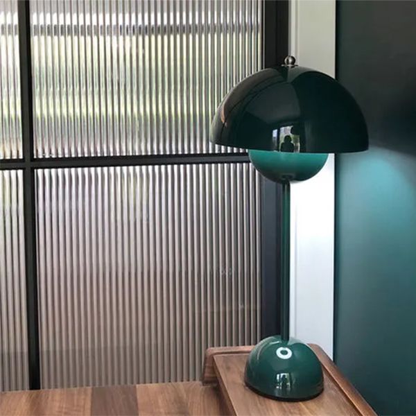 Dome Shape Table Lamp Modern Style Metal Single Light Table Light
