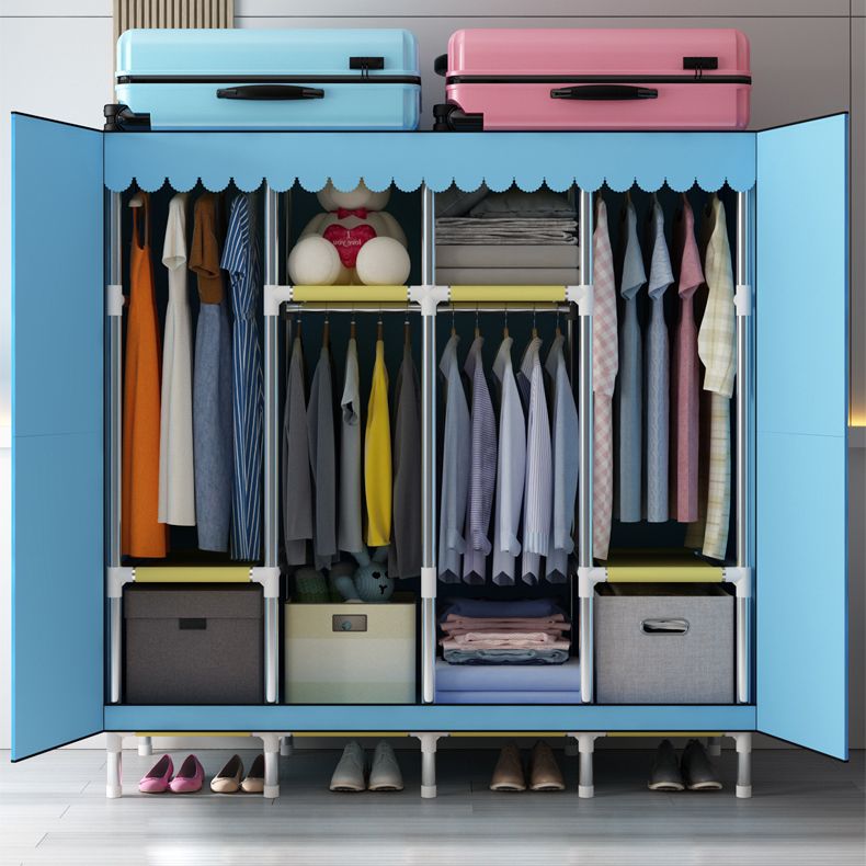 Metal Frame Storage Cabinet with Legs Modern Cabinet for Home