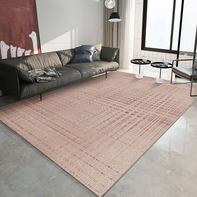 Dark Green Modern Rug Polyester Abstract Graphic Rug Washable Rug for Home Decor