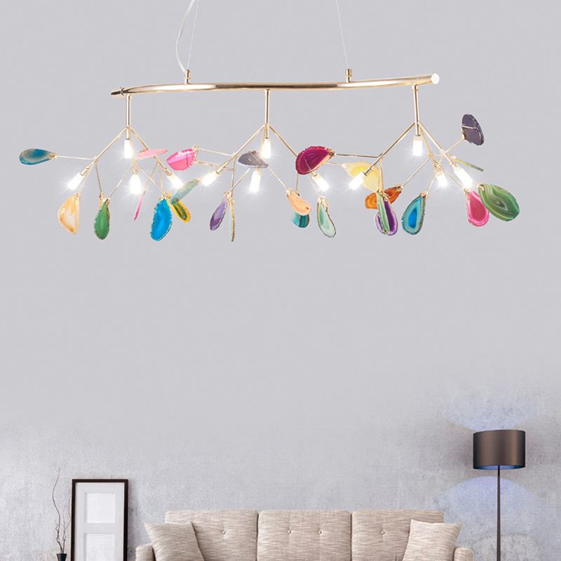 Modern Firefly Island Pendant Lights Metal Multiple-Light Island Light Fixtures