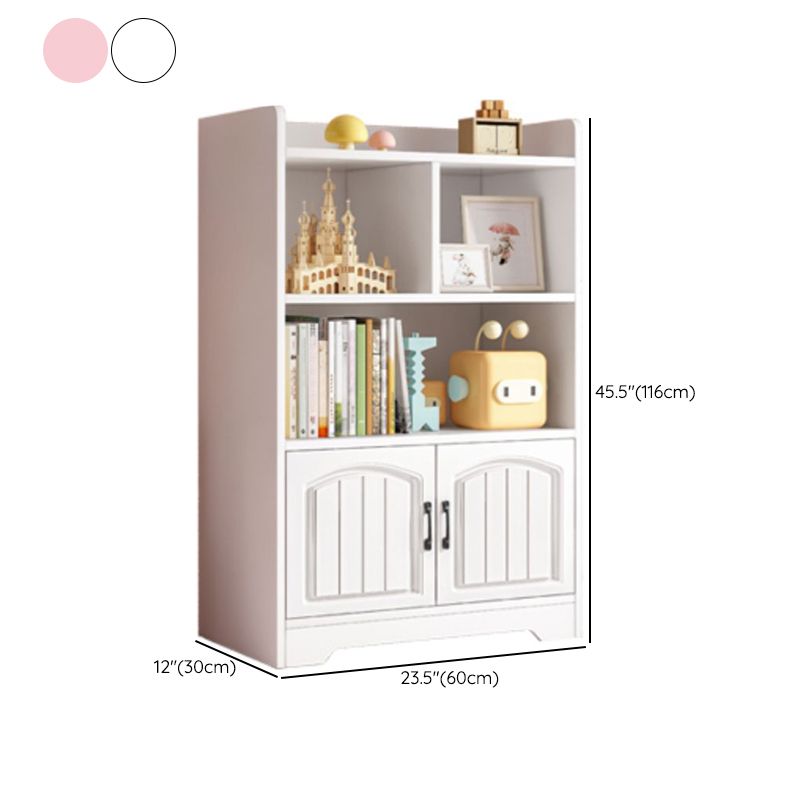 Urban Vertical Shelf Bookcase Engineered Wood Book Shelf for Study Room