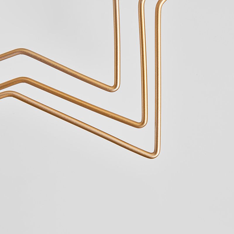 Simpuzzo di metallo rotabile Simplicity Light Bulb Single Bulb Onge Modern Style Aisle Secondo