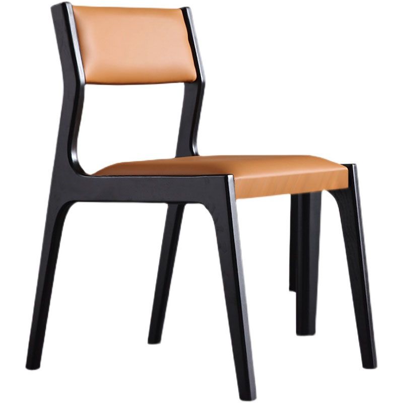 Estilo moderno que cena la cocina de las sillas de madera que cena la silla lateral sin brazos