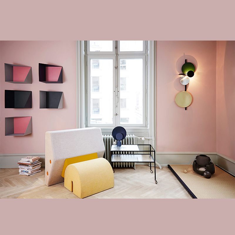 1 Light Round Disc Wall Light Fixtures Contemporary Sconce Light Fixtures