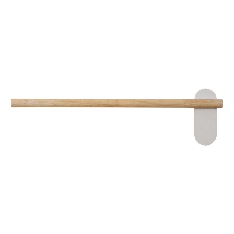 Wooden Round Bar Wall Mounted Vanity Light Nordic Style Vanity Fixture for Bathroom