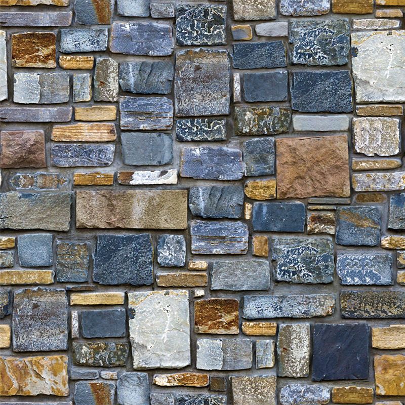 Peel and Stick Brick Wallpaper Roll Industrial Fashion Vinyl Wall Art, 48.4 sq-ft
