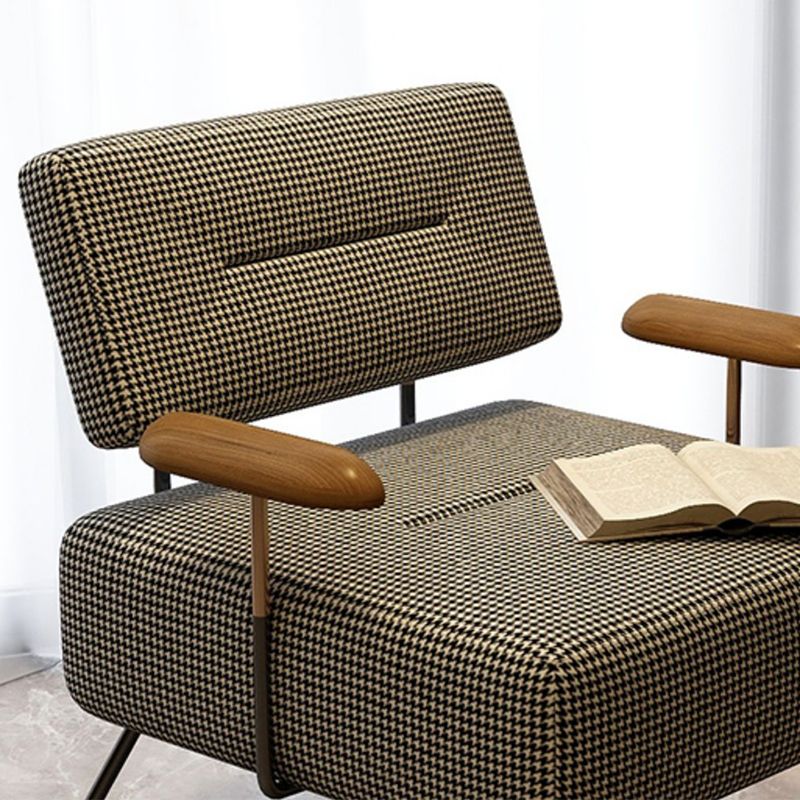 29.92" Wide Arm Chair Cotton Blend Arms Included Chair for Bedroom