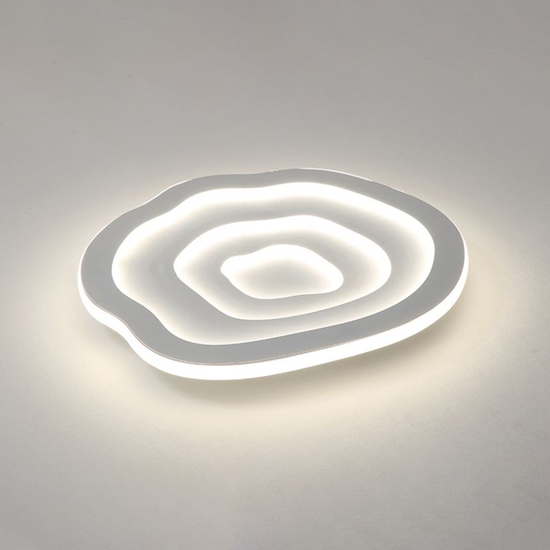 Geometric LED Flush Mount Modern Creative Style  Metal Flush Ceiling Light for Living Room