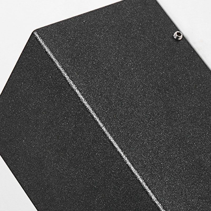 Moderne Metall 2-Licht-Wandhalterung Lampe schwarze Wandleuchten für Balkon