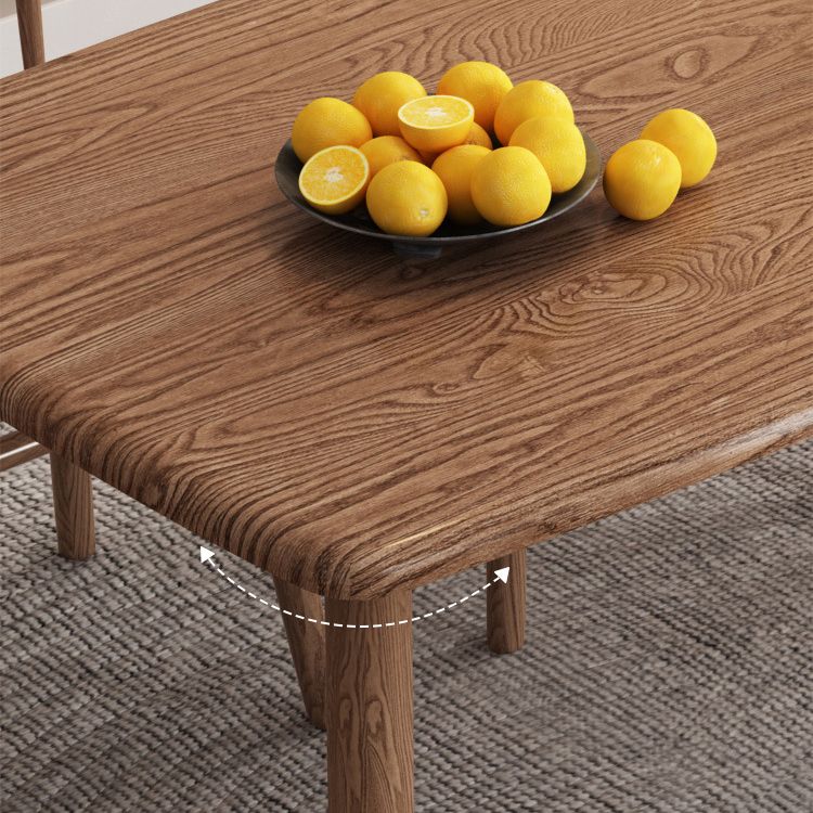 Modern Wood Dining Table Set 1/2/5/7 Pieces Dining Set for Home Use