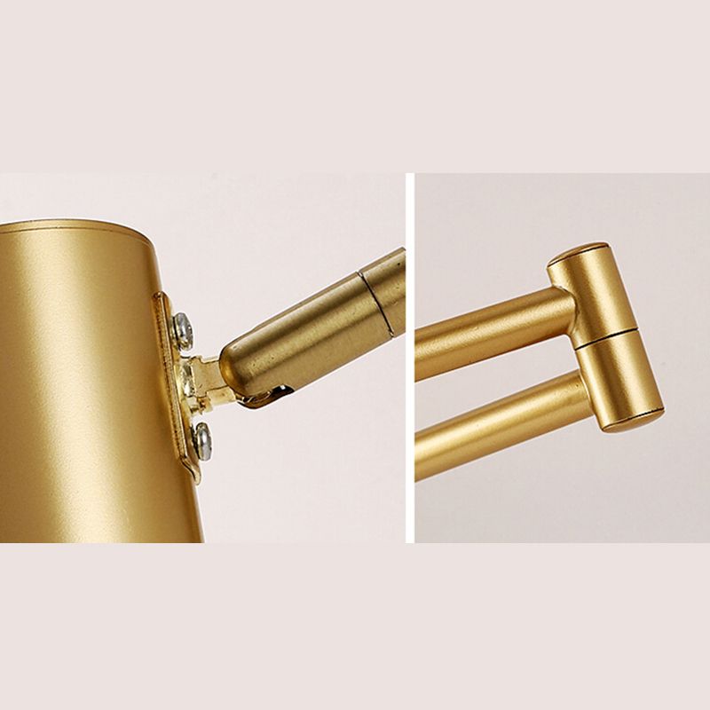 Luce di pannelli a parete armata regolabile Luce a parete in metallo moderno per camera da letto