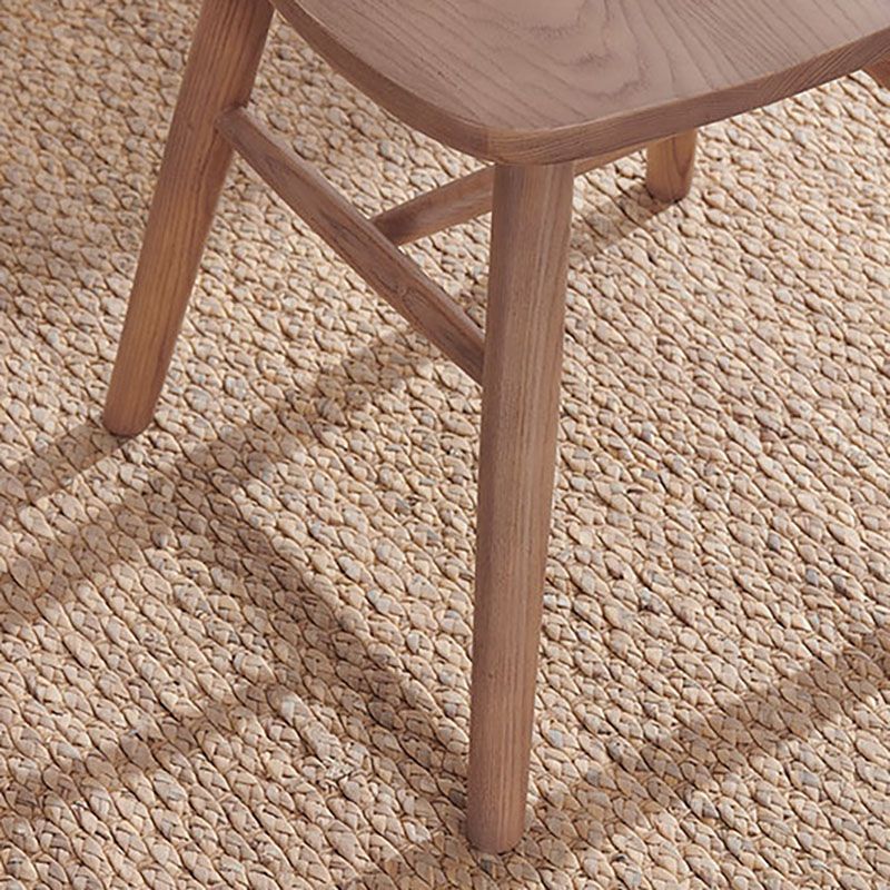 Scandinavian Armless Side Chair Wood Dining Side Chair for Home