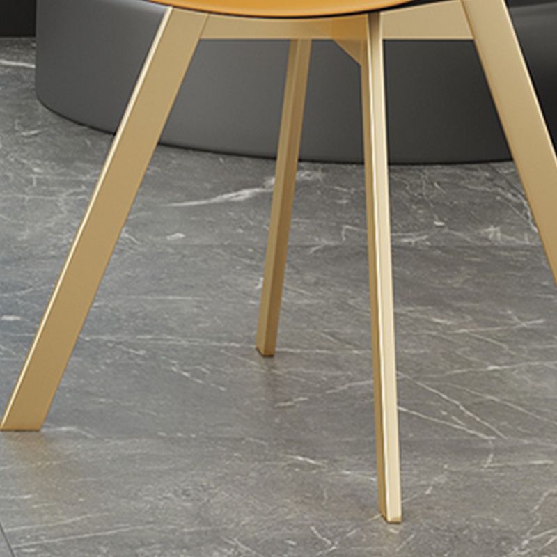 Modern 1/4/5 Pieces White Dining Set Round Sintered Stone Dining Table Set