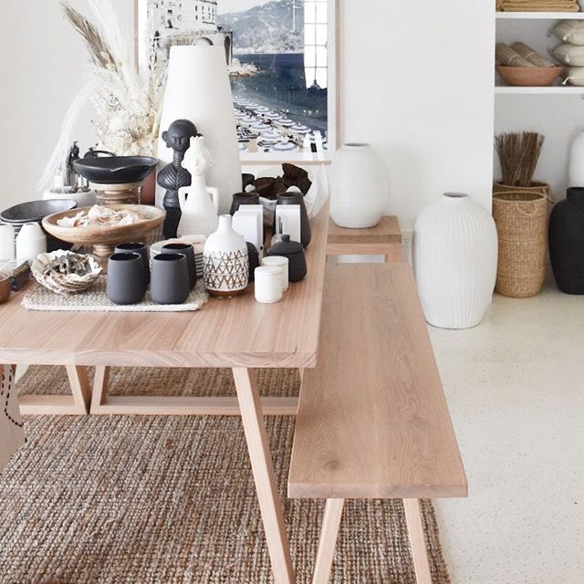 Tavolo da pranzo in legno massiccio glam kaki tavolo da pranzo cucina rettangolo con doppia basi di piedistallo