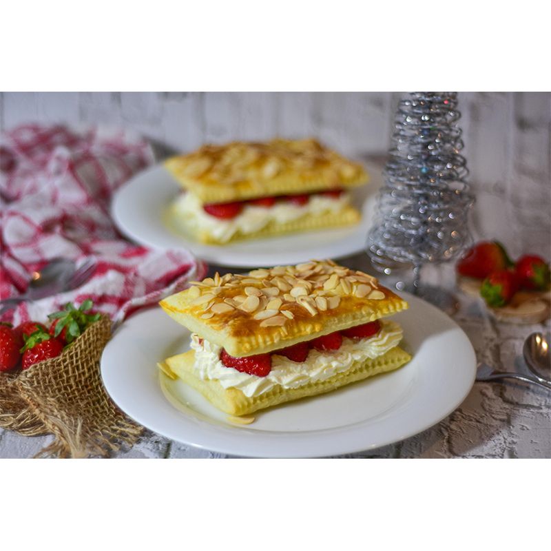 Contemporary Pastry Wall Mural Environment Friendly Wallpaper for Cake Shop