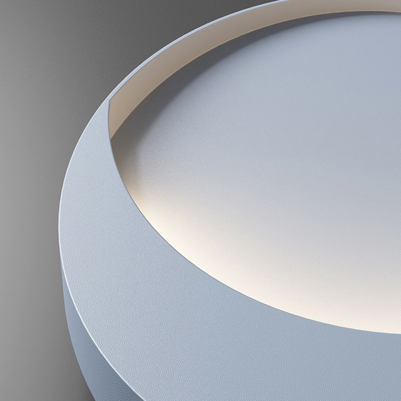 1-Light LED Wall Mount Light Simple Wall Light with Iron Shade for Living Room