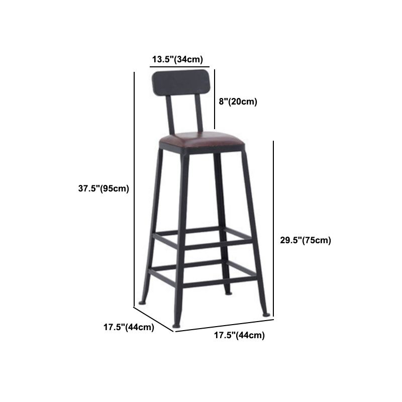 Industrial 1/9 Pieces Bar Table Set Rectangle Pine Wood Counter Table with High Stools