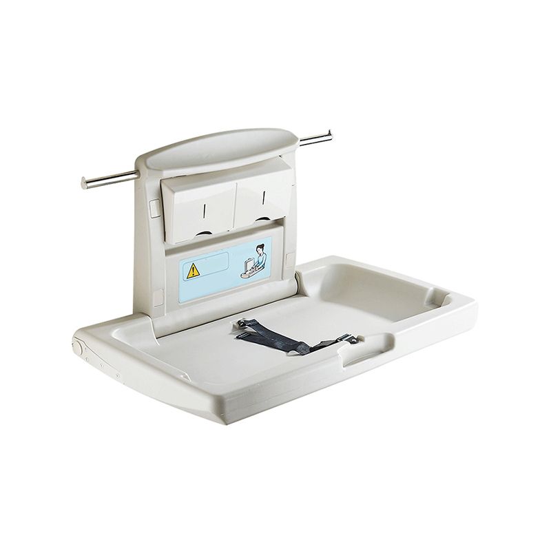 Folding Baby Changing Table Modern Changing Table in Matte Finish