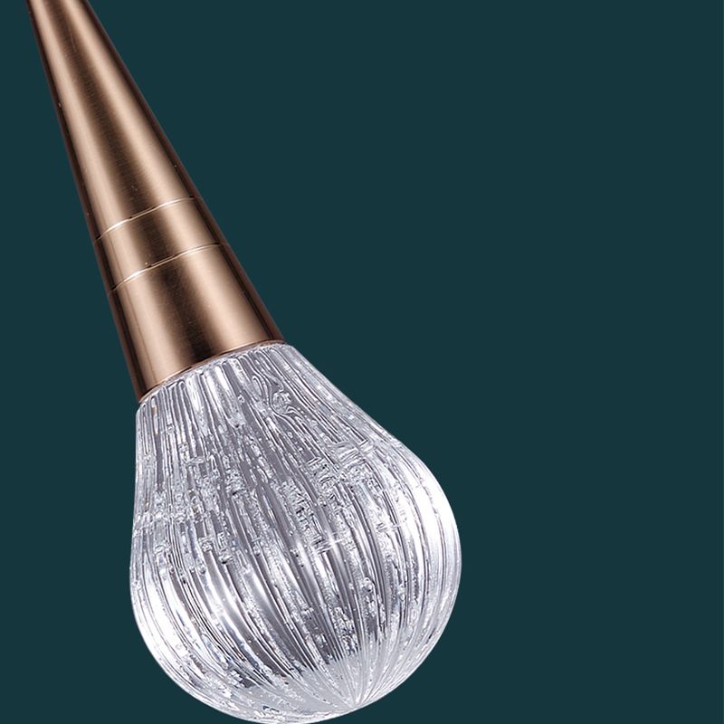 Lumières suspendues de ménage minimaliste