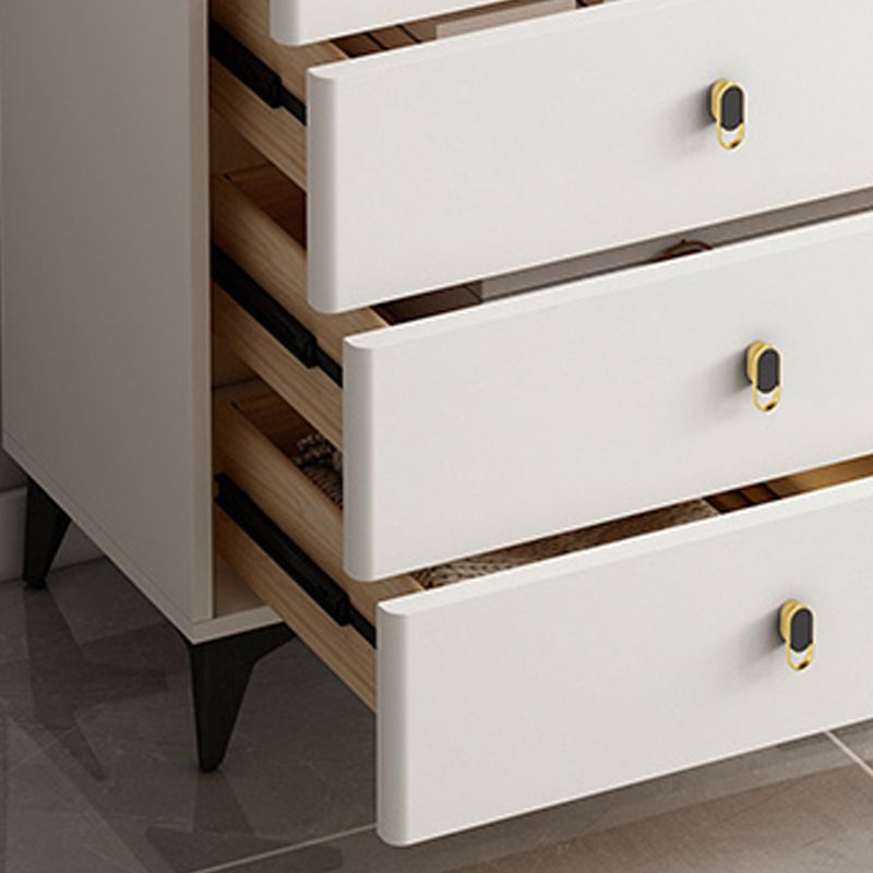 Stone Glam Storage Chest Bedroom 16" Wide Chest with Drawers