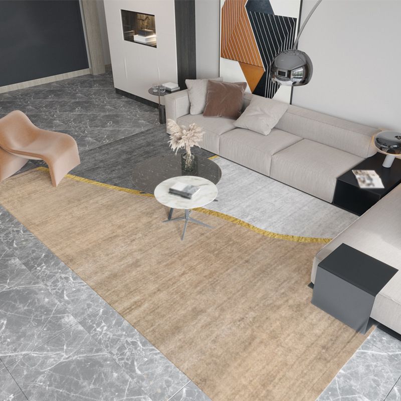 Fancy Modern Rug Blue Fish Indoor Rug Non-Slip Backing Rug for Drawing Room