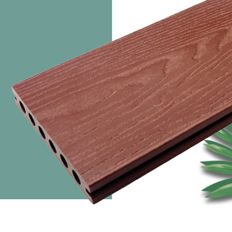 Outdoor Deck Plank Waterproof Slip Resistant Embossed Snapping Floor Board