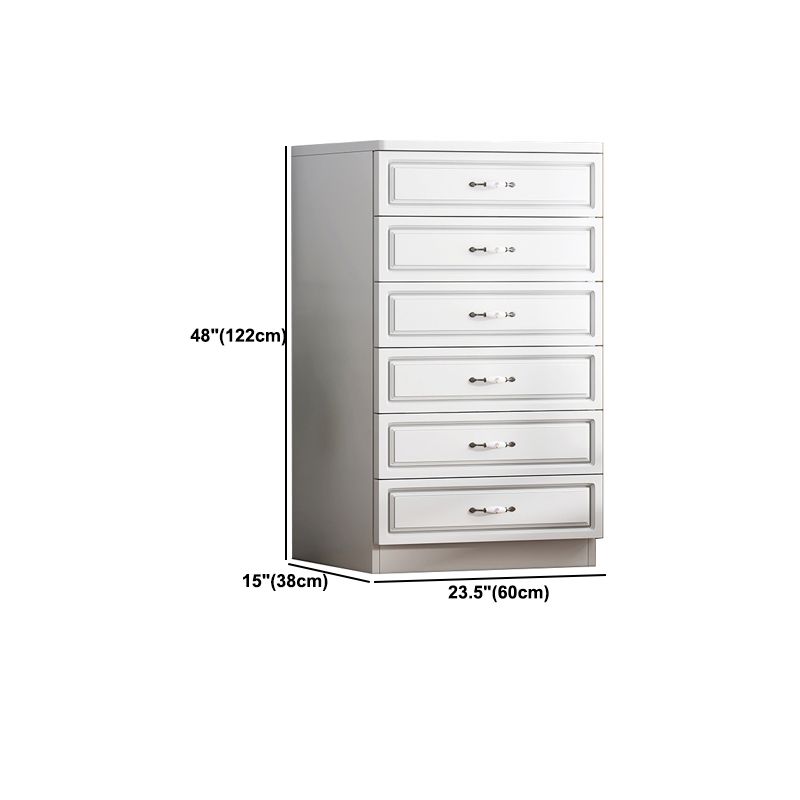 Contemporary Wood Accent Cabinet with Drawer Rectangle Accent Chest