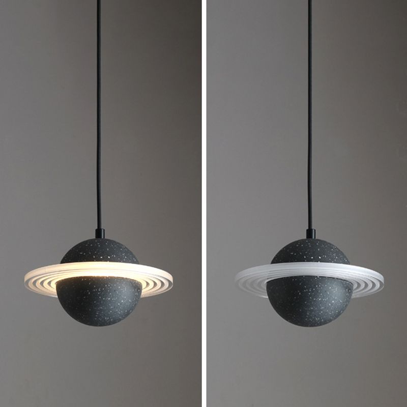 Bar de plafond suspendu de ciment moderne